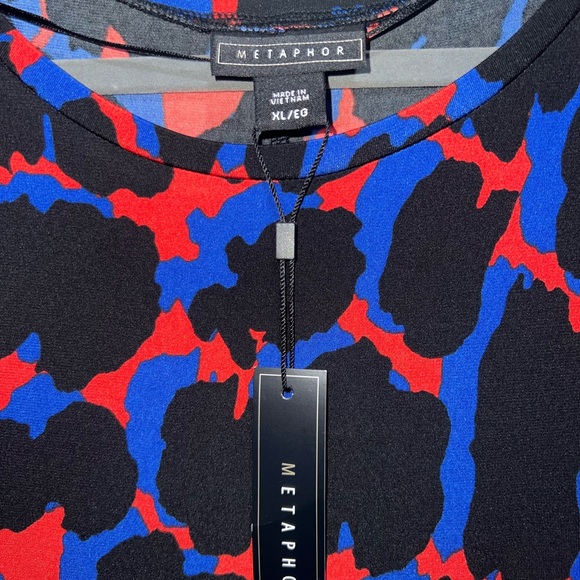 Metaphor animal print dress with ruched front Size XL - Picture 4 of 7